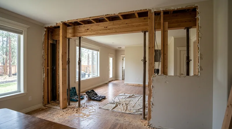 Beam Replacement & Load-Bearing Wall Removal Spokane